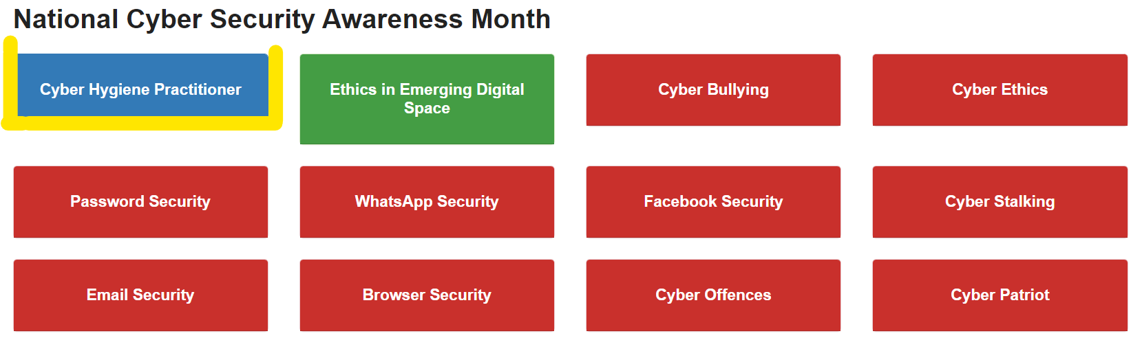 How to get Cyber hygiene certificate 