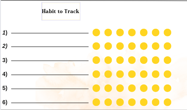 Free advance habit tracker | Development 360 Academy