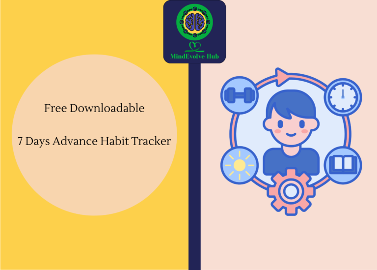 Free 7 days Advance Habit Tracker