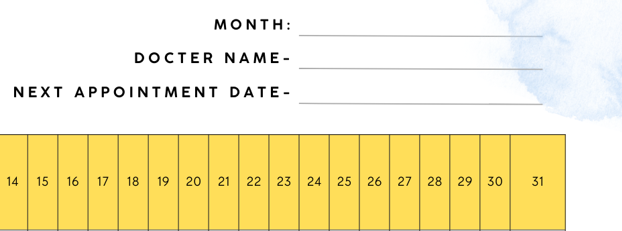 Free PDF Medicine Tracker | Development 360 Academy