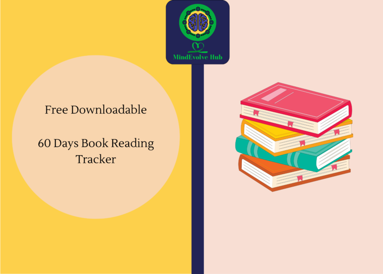 60 Days Book Reading Tracker Worksheet PDF Free Download